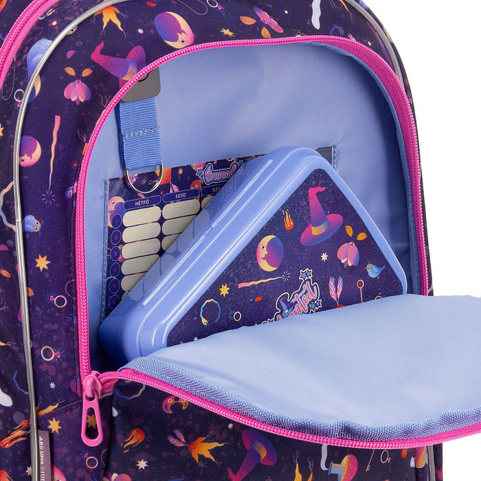 Ученическа раница Ars Una Ergo-Fit - Enchanted, 24 l
