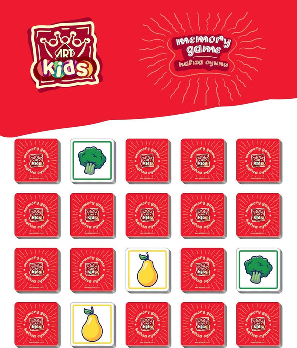 Настолна игра Pre-School Memory Game - Детска