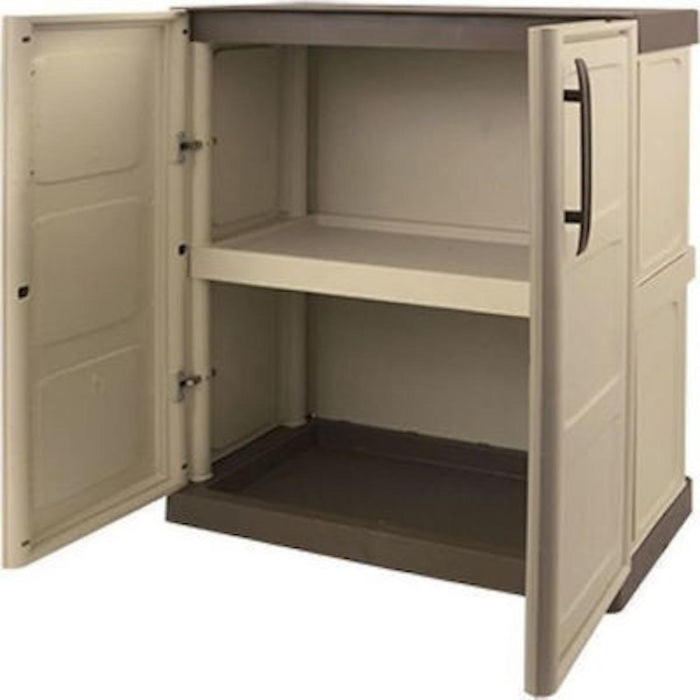 ШКАФ PVC БИТОВ БЕЖОВ 70X39X85.5СМ