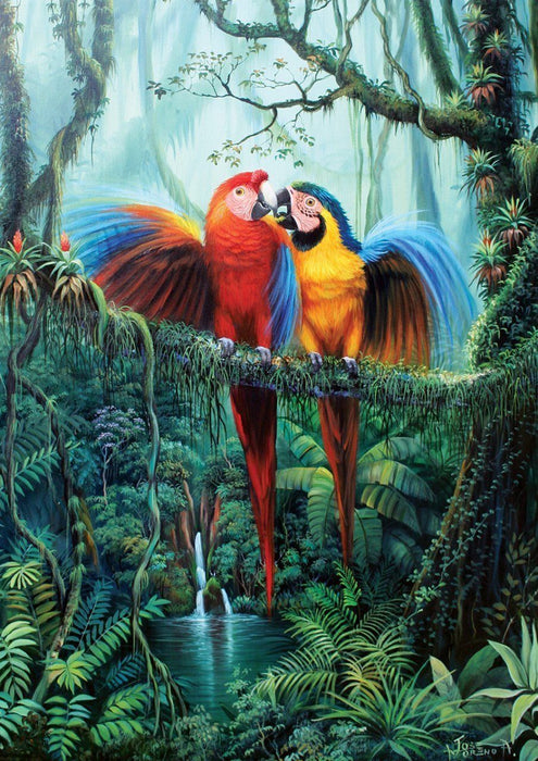 Пъзел Art Puzzle от 260 части - Любовта в Джунглата