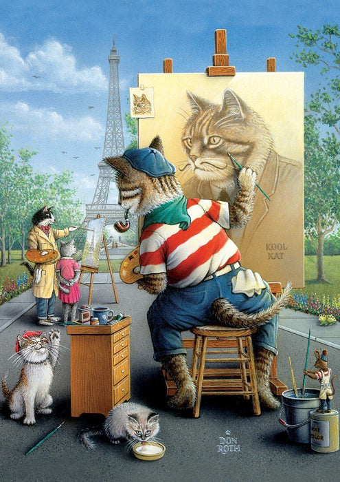 Пъзел Art Puzzle от 500 части - Художник, Дон Рот