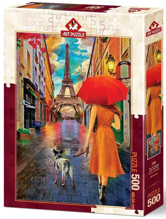Пъзел Art Puzzle от 500 части - Под дъжда