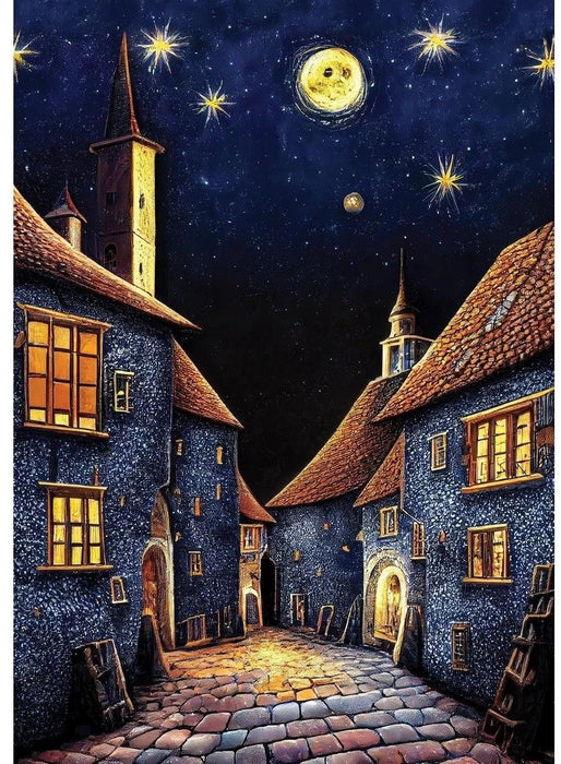 Пъзел Art Puzzle от 500 части - Уютна нощ