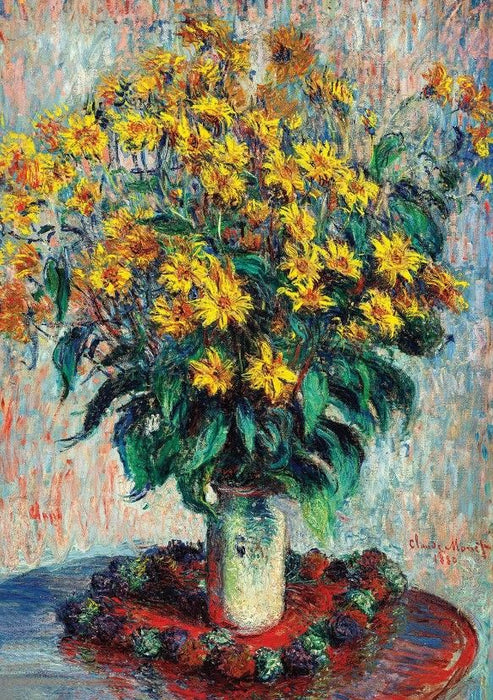 Пъзел Art Puzzle от 1000 части - Цветовете на йерусалимския артишок