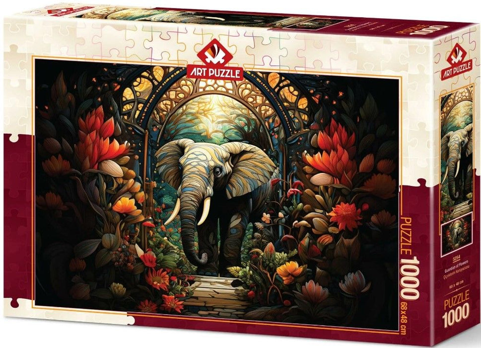 Пъзел Art Puzzle от 1000 части - Пазител на цветята