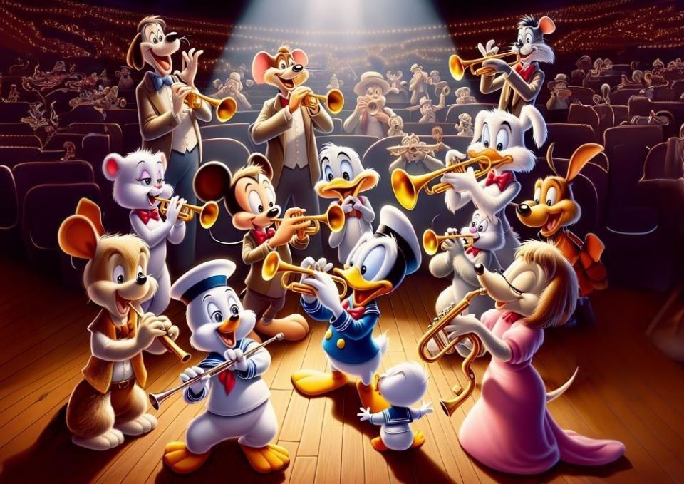 Детски пъзел Art Puzzle от 200 части - Време за концерт