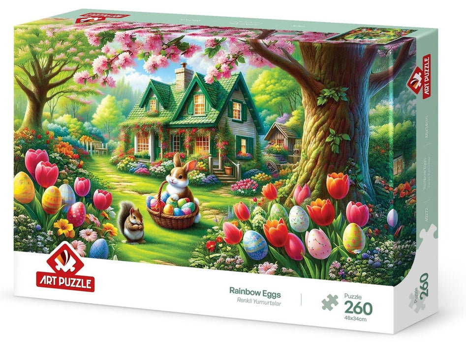 Пъзел Art Puzzle от 260 части - Цветни яйца