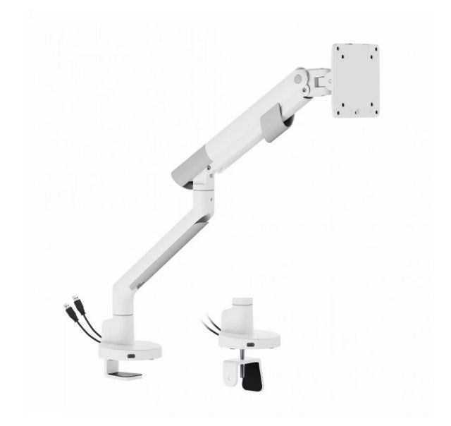Настолен държач за монитор ART RAMM L-29GD LED/LCD 17-35" 2-11 кг 2xUSB 3.0 Premium White