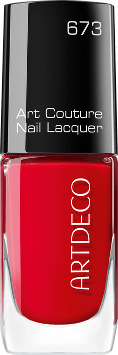 Лак за нокти Art Couture - Nr. 673 Red volcano, 10 ml