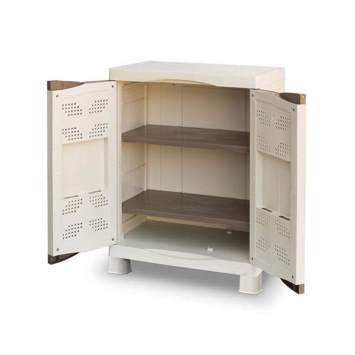 PVC БИТОВ ШКАФ БЕЖОВ EVO 70X47X97СМ