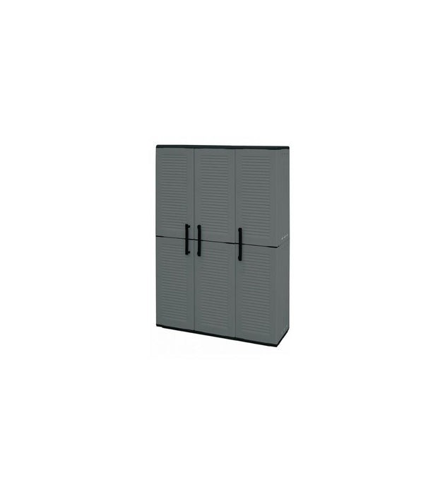 ТРИКРИЛЕН PVC ШКАФ 102Х37Х163СМ СИВ 3X10
