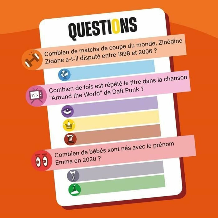 Настолна игра Asmodee The Closest Wins: The Ultimate Quiz Game