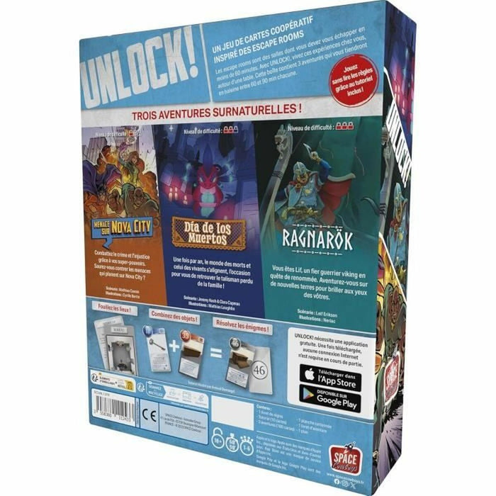 Настолна игра Asmodee Unlock
