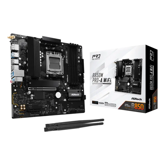 ASROCK B850M Pro-A WiFi AM5 DDR5 mATX MB