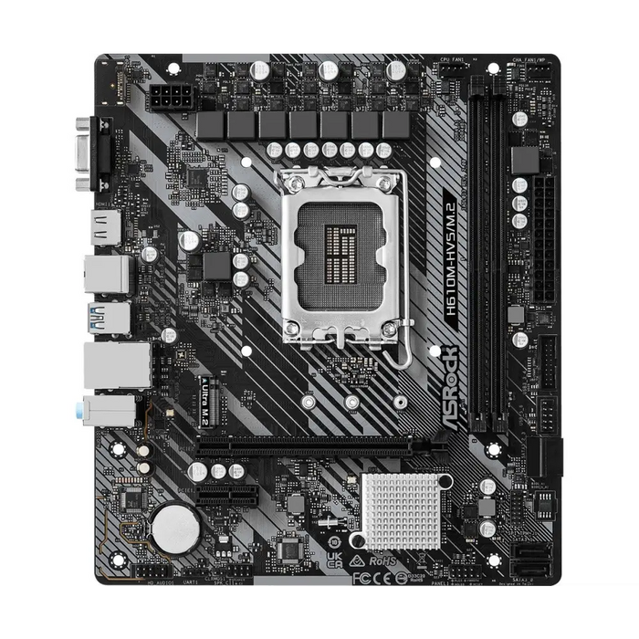 Asrock H610M-HVS/M.2 R2.0 Intel H610 LGA 1700 micro ATX