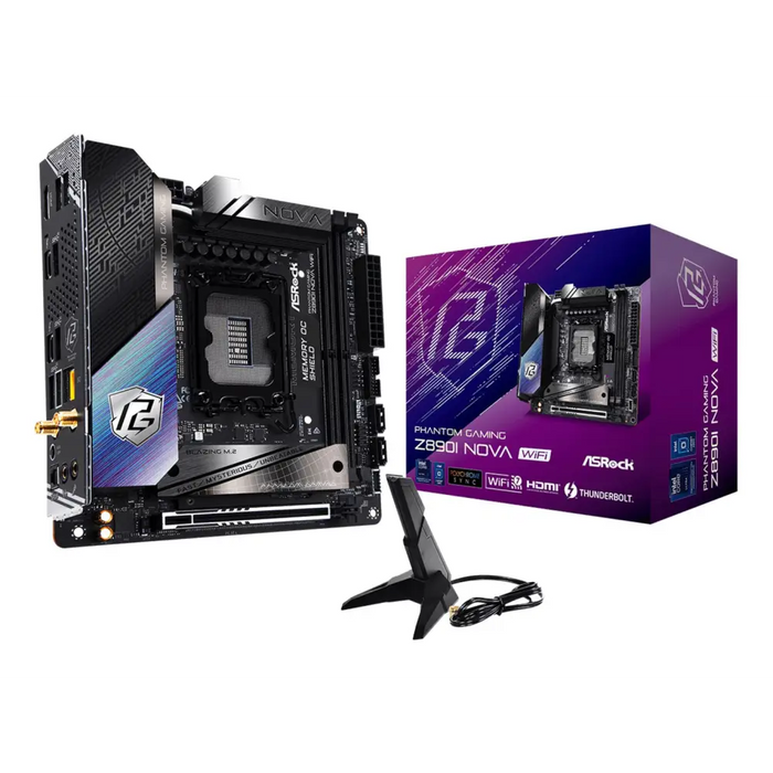 Asrock Phantom Gaming Z890I Nova WiFi Intel Z890 LGA 1851