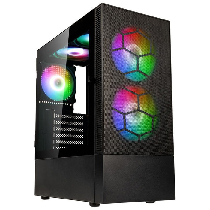 Гейминг настолен компютър GPLAY STRIKE AMD RYZEN 7 5700, NVIDIA GEFORCE RTX 3050 ECO, RAM ПАМЕТ 8+8 GB, 3200 MHz