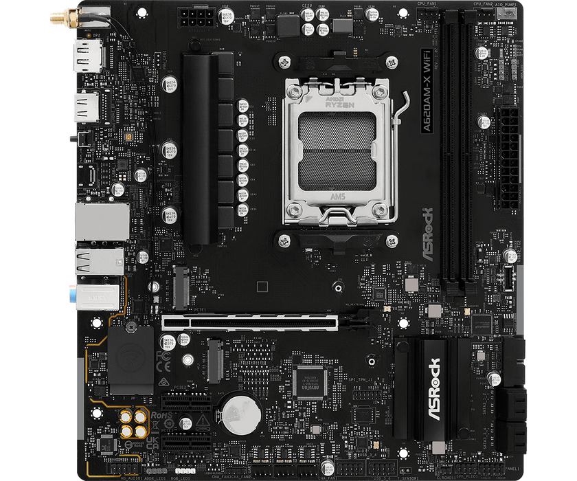 Дънна платка ASRock A620AM-X WIFI, AM5