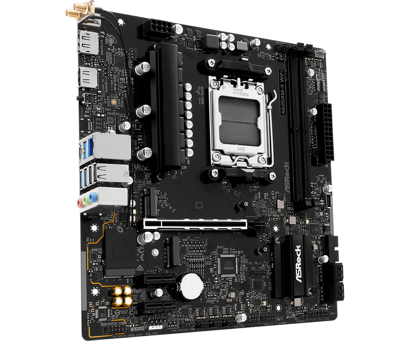 Дънна платка ASRock A620AM-X WIFI, AM5