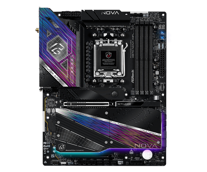 Дънна платка ASROCK X870 PG NOVA WIFI, Socket AM5