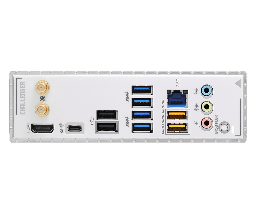Дънна платка ASRock B860 Challenger White WIFI, LGA 1851