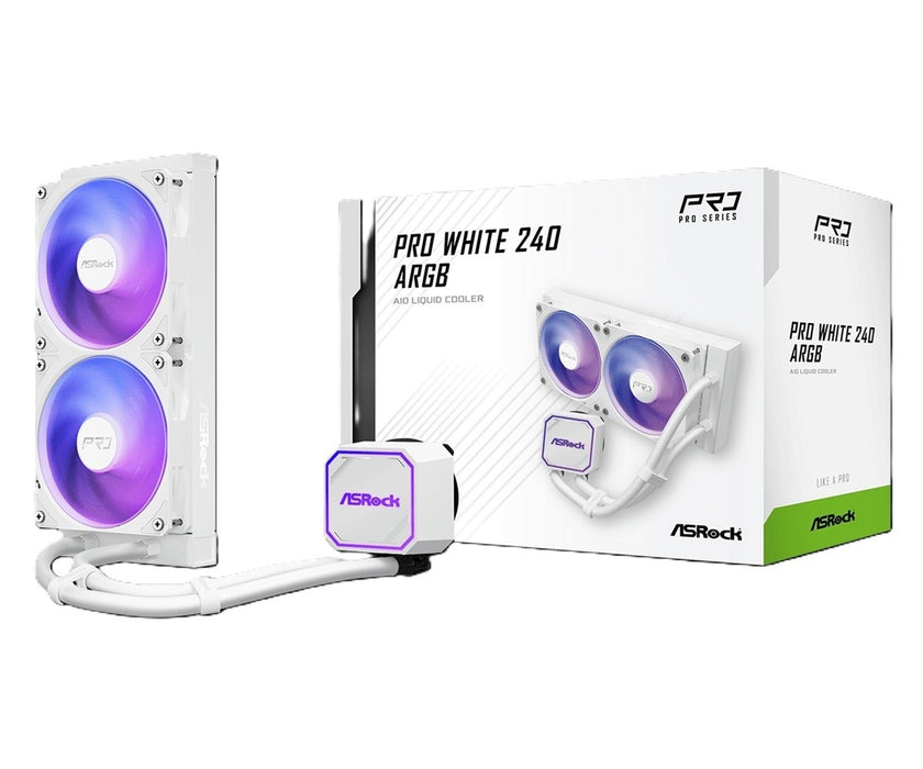 Хладилник ASRock Pro White 240 ARGB