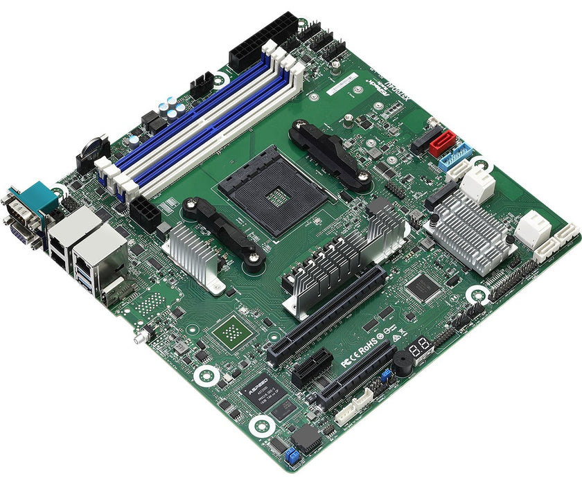 Дънна платка Asrock X570D4U, AMD X570, Socket AM4, micro ATX