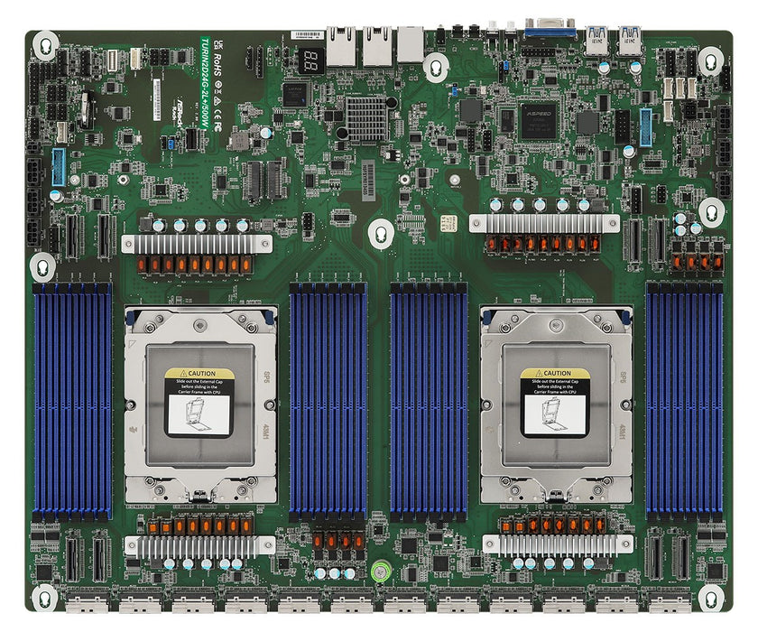 Дънна платка Asrock TURIN2D24G-2L+/500W, AMD SoC, сокет SP5