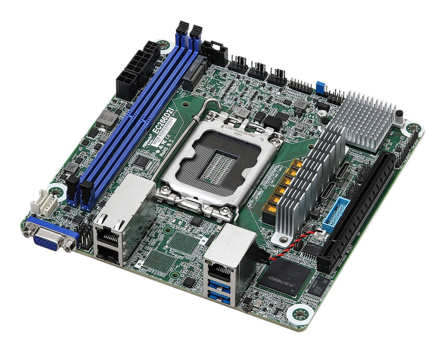 Дънна платка Asrock EC266D2I, Intel C266, LGA 1700, mini ITX