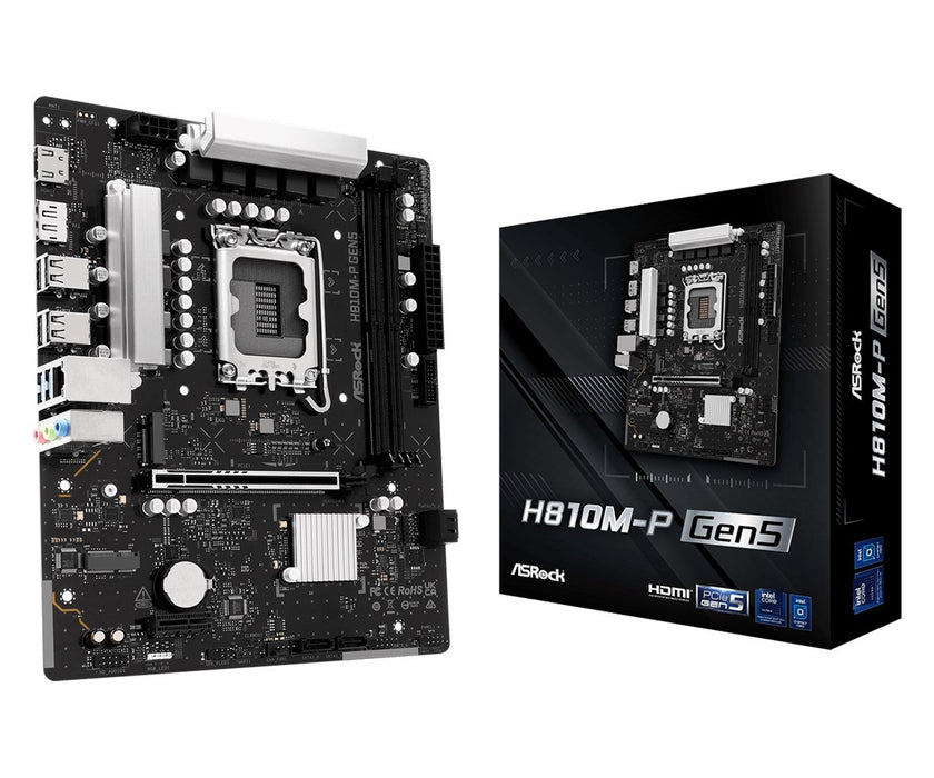 Дънна платка Asrock H810M-P GEN5