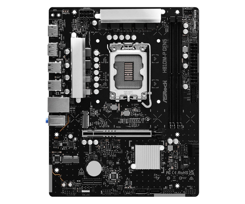 Дънна платка Asrock H810M-P GEN5