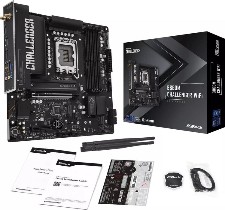 Главен плейър Asrock B860M CHALLENGER WIFI