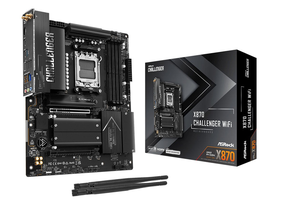 Гледайте Asrock X870 CHALLENGER WIFI
