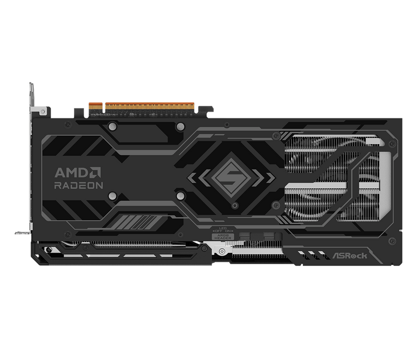 Видео карта ASRock Radeon RX 9070 GRE Steel Legend Dark 12GB OC GDDR6