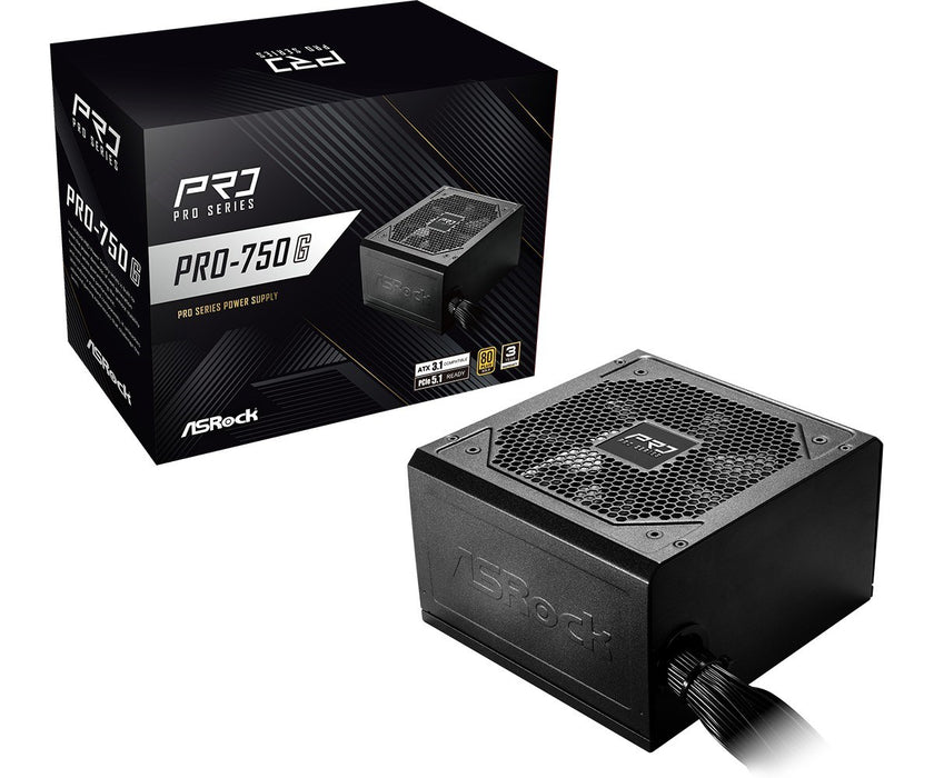 Захранване ASRock PRO-750G 750W 80 PLUS Gold