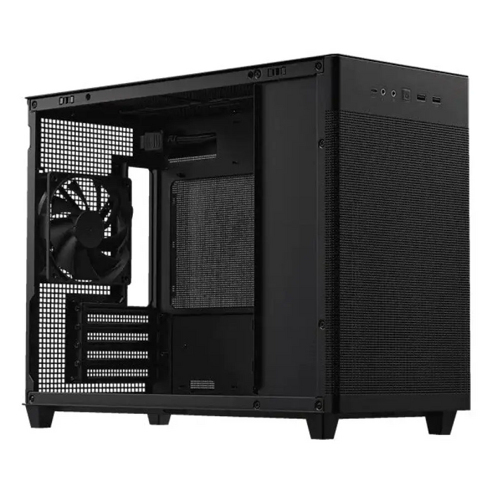 ASUS Prime AP201 MicroATX Mini Tower Черен