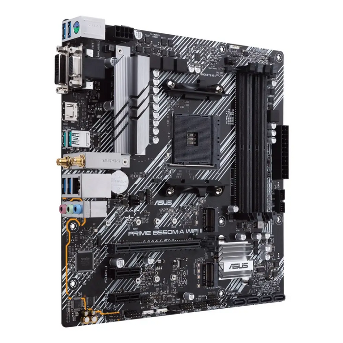 ASUS PRIME B550M-A WIFI II AMD B550 Socket AM4 micro ATX