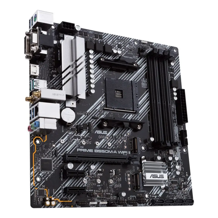 ASUS PRIME B550M-A WIFI II AMD B550 Socket AM4 micro ATX