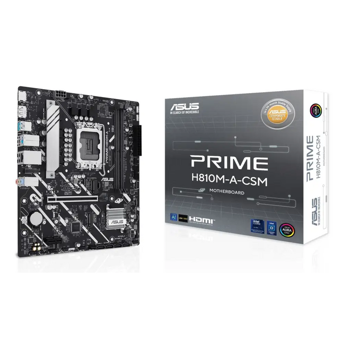 ASUS PRIME H810M-A-CSM Intel H810 LGA 1851 (Socket V1)