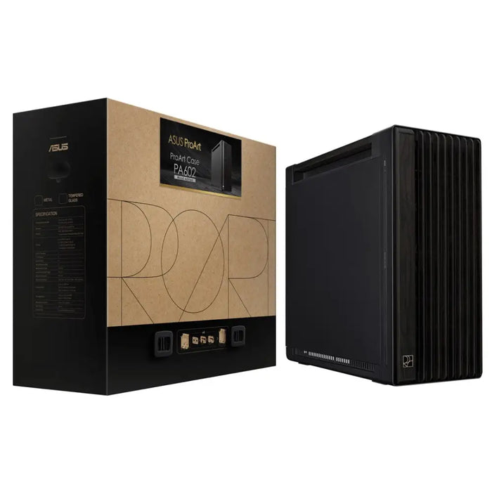 ASUS ProArt PA602 Wood Edition – метален панел Midi Tower