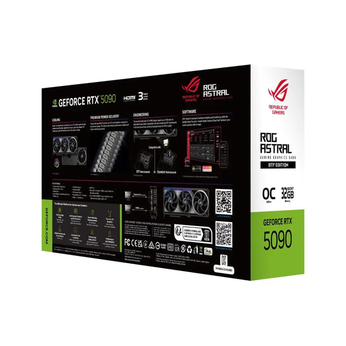 ASUS ROG-ASTRAL-RTX5090-O32G-BTF-GAMING NVIDIA GeForce RTX