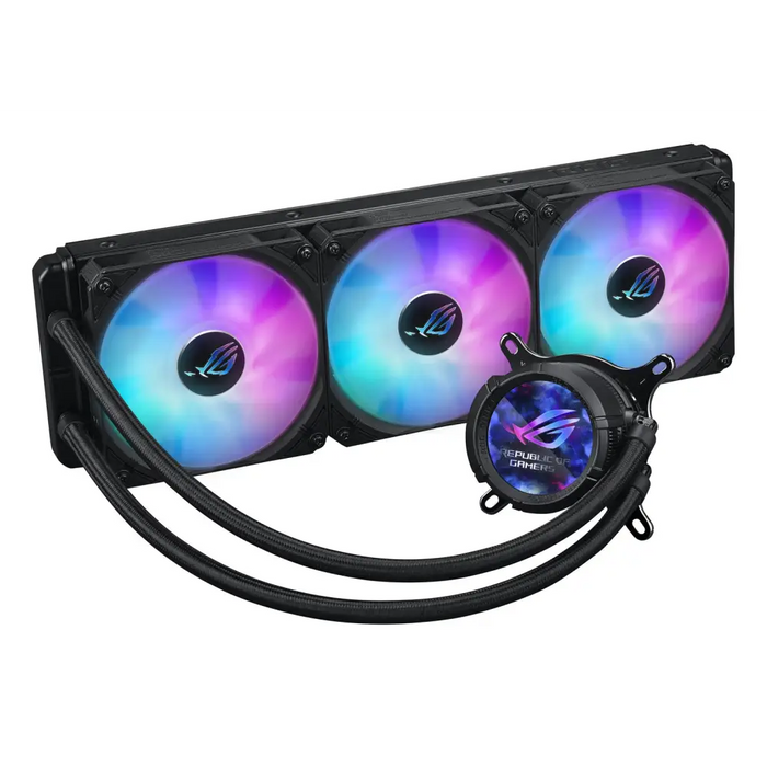 ASUS ROG STRIX LC III 360 ARGB процесорен охладител „всичко