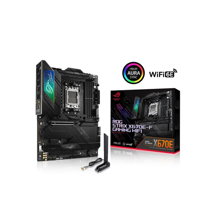 ASUS ROG STRIX X670E-F GAMING WIFI AMD X670 Socket AM5 ATX