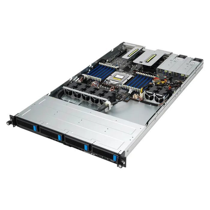 ASUS RS500A-E12-RS4U Socket SP5 Rack (1U) черен сребрист