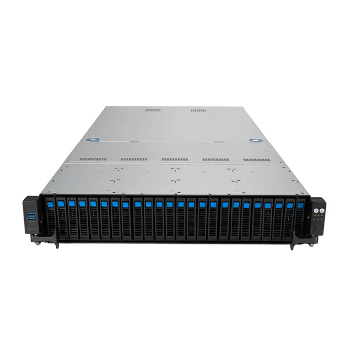 ASUS RS520A-E12-RS24U Socket SP5 Rack (2U) Сив