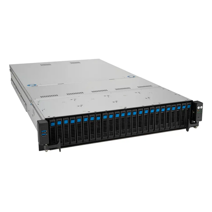 ASUS RS520A-E12-RS24U Socket SP5 Rack (2U) Сив