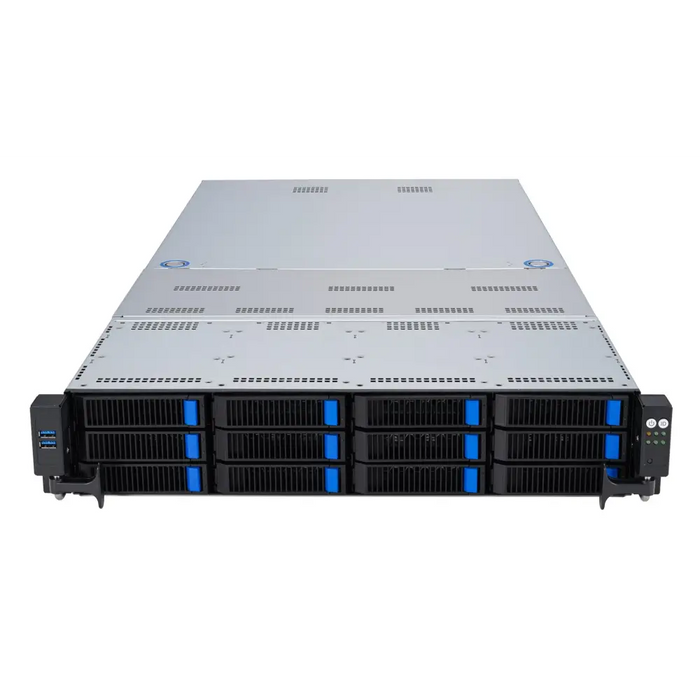 ASUS RS720A-E12-RS12 Socket SP5 Rack (2U) Сив