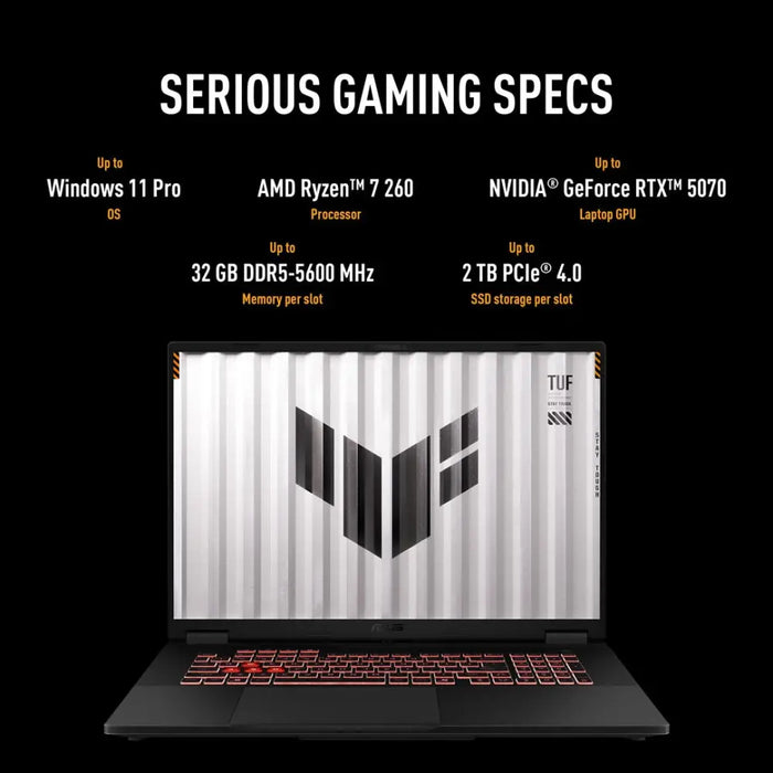 ASUS TUF Gaming A18 FA808UM-S9058 AMD Ryzen™ 7 260 Лаптоп