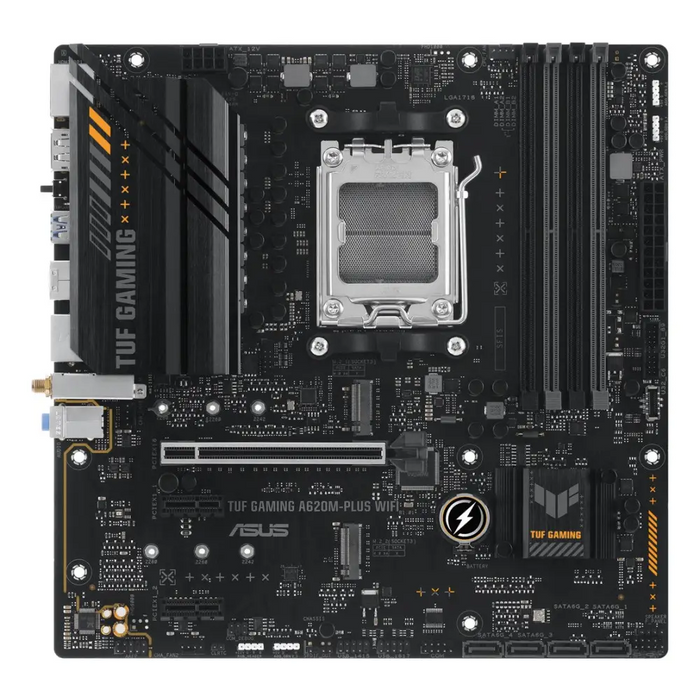 ASUS TUF GAMING A620M-PLUS WIFI AMD A620 Socket AM5 micro