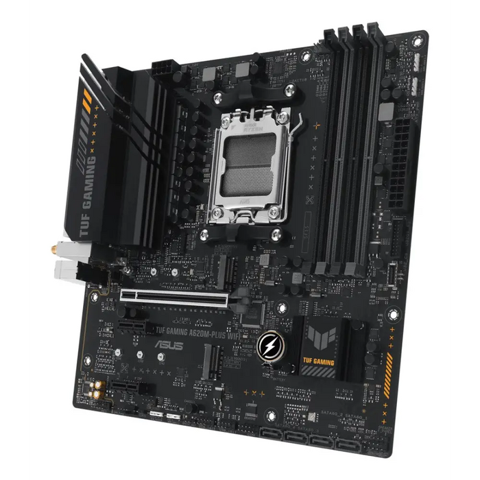 ASUS TUF GAMING A620M-PLUS WIFI AMD A620 Socket AM5 micro